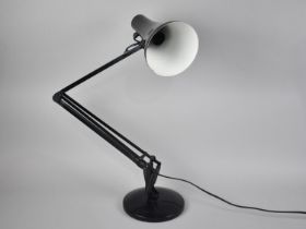 A Black Painted Anglepoise Desktop Work Light