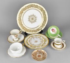 A Collection of Various English Ceramics to Comprise Coalport Cabinet Cup and Saucer Having Had