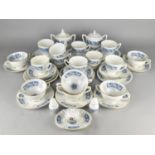 A Collection of Coalport Revelry to Comprise Tea Cups and Saucers, Soup Bowls and Saucers etc