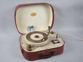 A Cased Vintage Fidelity Portable Record Player