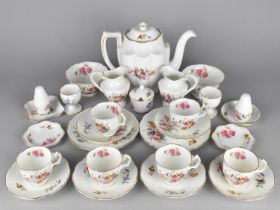 A Collection of Coalport Junetime China to Comprise Set of Six Coffee Cans and Saucers, Coffee