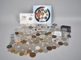 A Collection of Various Proof Coins and Crowns, Enamelled Examples Etc