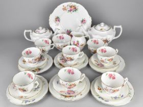 A Collection of Coalport Junetime Teawares to Comprise Eight Cups, Eight Saucers, Six Side Plates,