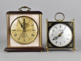A Metamec Mantel Clock and a Acctim Example