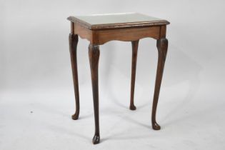 A Small Mahogany Occasional Table, Probably Part of a Nest, 36cms Wide