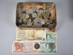 A Collection of Various British and Foreign Coins and Banknotes