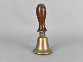 A Small Countertop Hand Bell, Used at Titleys Cycle Shop, Walker Street, Wellington in the 1930's,