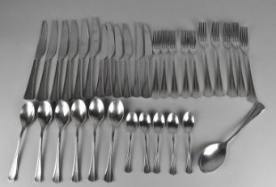 A Set of Viner Cutlery to Comprise Six Large Knives, Six Small Knives, Five Large Forks, Five