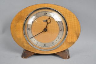 A Mid 20th Century Metamec Clock Work Mantle Clock, Working