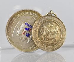 Two Silver Medals, Birmingham County Football, H.M for Birmingham 1989-1992