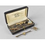 A Collection of Late 19th and Early 20th Century 9ct Gold and Yellow Metal Items to Comprise T-