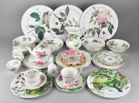 A Collection of Various Ceramics to Comprise Six Seven Royal Albert Winter Garden Bowls, Three Royal