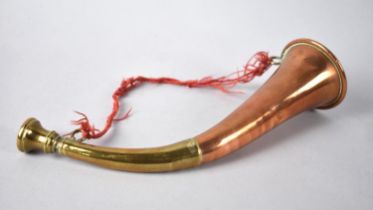 A Mid/Late 20th Century Copper and Brass Hunting Horn