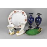 A Collection of Various Ceramics to Comprise Spode Dipteracanthus and Salvia and Rhododendron