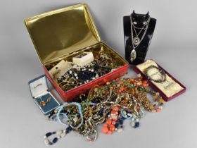 A Collection of Various Early, Mid and Late 20th Century Costume Jewellery to Comprise Bead