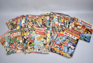 A Collection of 1970's Marvel Comics, Various Titles to Include Spiderman, Dracula, Hulk,