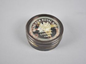 A Reproduction Circular Pocket Combination Sun Dail Compass 7cm Diameter