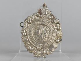 A Pressed Metal Cap Badge for the Argyll and Sutherland Highlanders Regiment