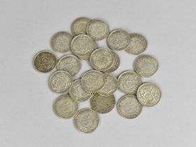 Twenty-Two "Silver" Gambling Tokens Known as "Faith, Hope and Charity" Made by W Manison, Birmingham