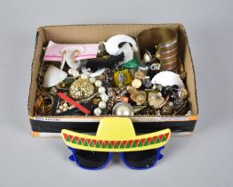 A Collection of Various Costume Jewellery, Novelty Sunglasses etc