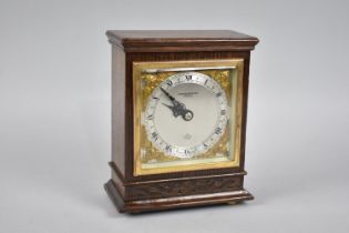 A Mid 20th Century Elliott Mantel Clock, Working Order, 16.5cms High