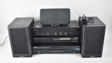 A Yamaha Compact Disc Player 397 Mk II, Together with a Yamaha Stereo Tuner TX300 and a Arcam