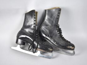 A Pair of Vintage Ladies Ice Skating Boots, The Stuburette