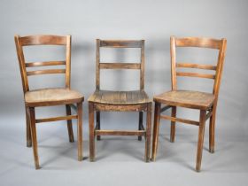 A Collection of Three Side Chairs