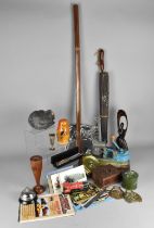 A Collection of Various 20th Century Sundries to Comprise Placed, Ornaments, Russian Doll, Mince,