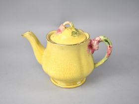 A Royal Winton Hand Painted Hibiscus Teapot