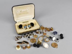 A Collection of Various Vintage and Later Gents Cufflinks and Studs