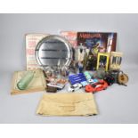 A Collection of Various Sundries to include Reproduction Elvis Presley Poster, Darts, Diecast