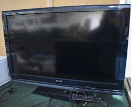 A Sony Bravia 39" TV with Remote