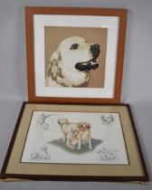 Two Framed Prints, Retrievers to include Nigel Hemming Example