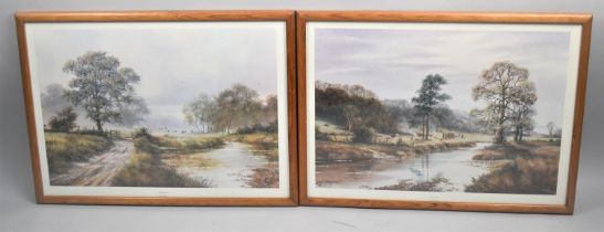 A Pair of Framed Spencer Coleman Prints, Summer Joy and Full Load, 58x40cm