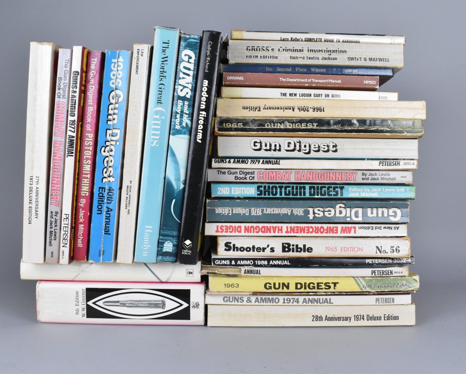 A Collection of Various Books and Pamphlets on a Topic of Guns, Gun Digest, Eley etc
