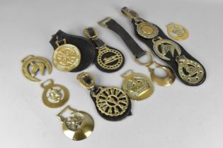 A Small Collection of Various Vintage and Later Horse Brasses