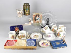 A Collection of Various Early and Mid 20th Century Commemorative Wares to Comprise 1911 Enamel