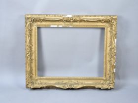 A 19th Century Gilt Picture Frame, 87x72cms High, Inner 67cms by 51cms, Condition Issues