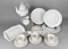 A Collection of Various Royal Albert China to Comprise Val D'or Plates, Cherish Cups, Saucers,