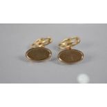 A Pair of 9ct Gold Cufflinks, 7.8gms