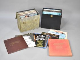 A Quantity of Various 12" Records in Cases to include Mainly Easy Listening and Opera