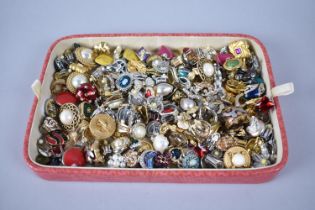 A Large Collection of Various Vintage Clip on Earrings to include Examples by Trifari, Longue Vue,
