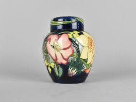 A Moorcroft Ginger Jar, Limited Edition Golden Jubilee Elizabeth II Designed by Emma Bossons,