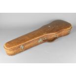 A Vintage Crocodile Skin Violin Case with Makers Label for Hart & Son, London