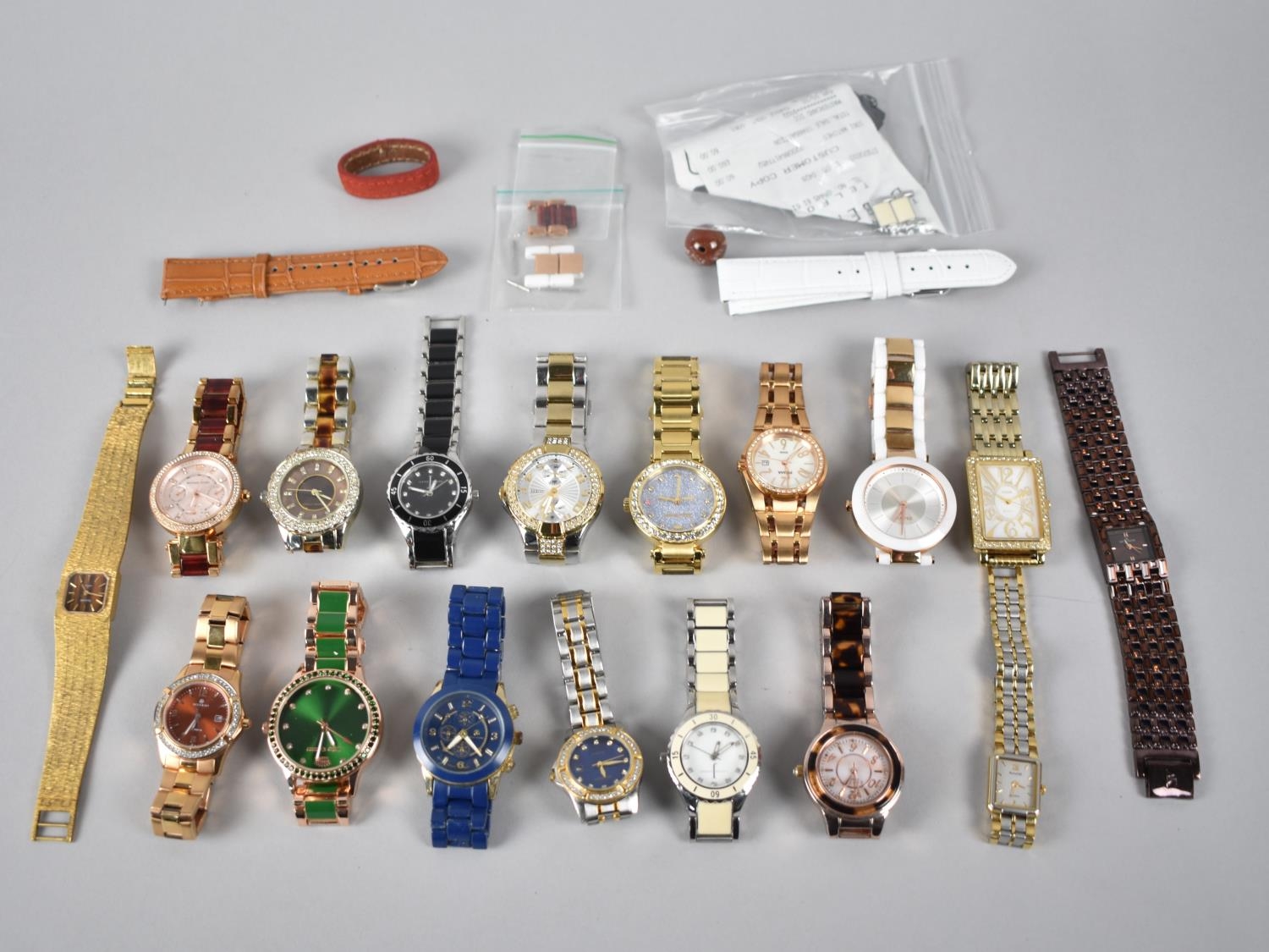 A Large Collection of Various Wrist Watches, Mostly Womens, to include Anne Klein, Accurist, Michael