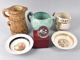 A Small Collection of Various Ceramics to comprise Gilston Jug, Arthur Wood Etc