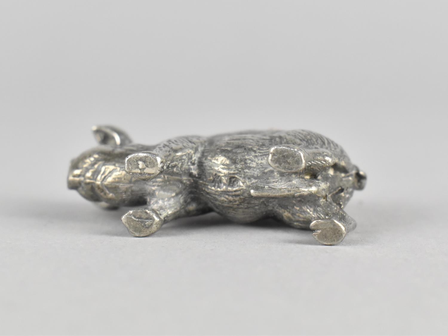 A Small Metal Pincushion Modelled as a Boar, 4cms Long, 2.5cms High - Image 5 of 5