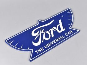 A Cast Metal Reproduction Sign for Ford, 36cms Wide, Plus VAT