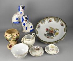 A Collection of Various 19th and 20th Century Ceramics to Comprise Large Royal Doulton Transfer